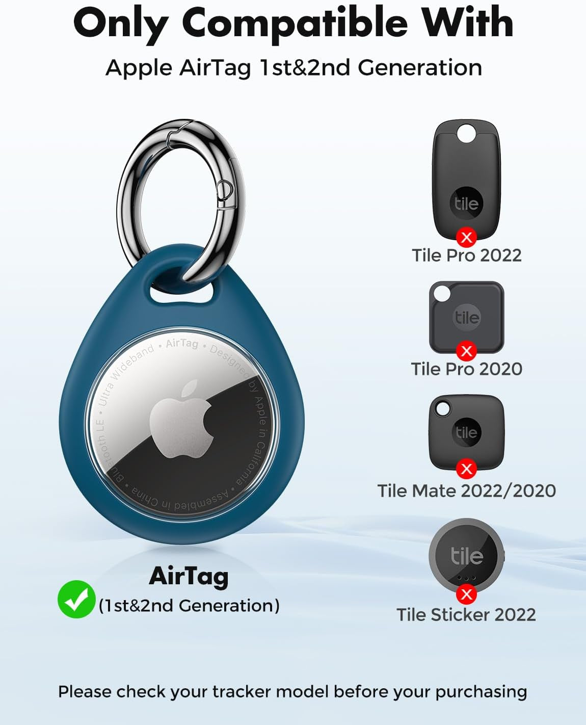 360° Protective Airtag Case - Pack of 4 